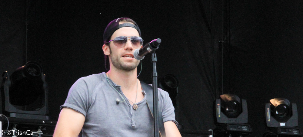 Chad Brownlee at Boots and Hearts 2013 [credit: Trish Cassling]