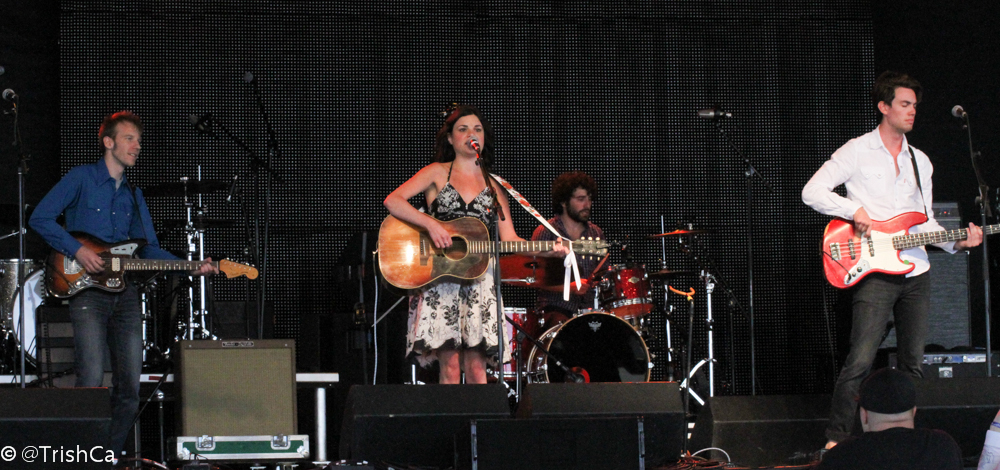 Whitney Rose Band at Boots and Hearts 2013 [credit: Trish Cassling]