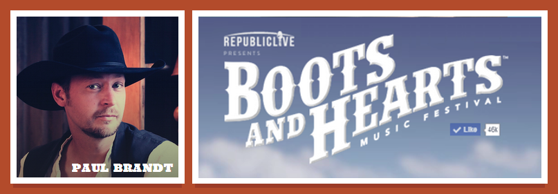 Paul Brandt Boots and Hearts 2014 Preview